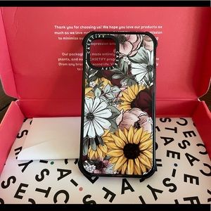 Casetify iPhone 12 mini case - Floral Mix by KT’s Canvases